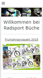 Mobile Screenshot of bueche-radsport.de